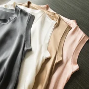 SuyaDream Women Silk Tanks - Image 4