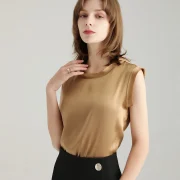 SuyaDream Women Silk Tanks - Image 6