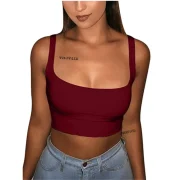 Women Tanks Vest Crop - Image 2