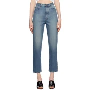 Women's jeans New high waisted