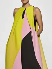 Vacation A-line Dress For Women - Image 2