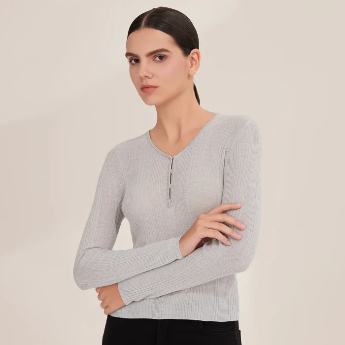 Women's Ribbed Wool - Image 1