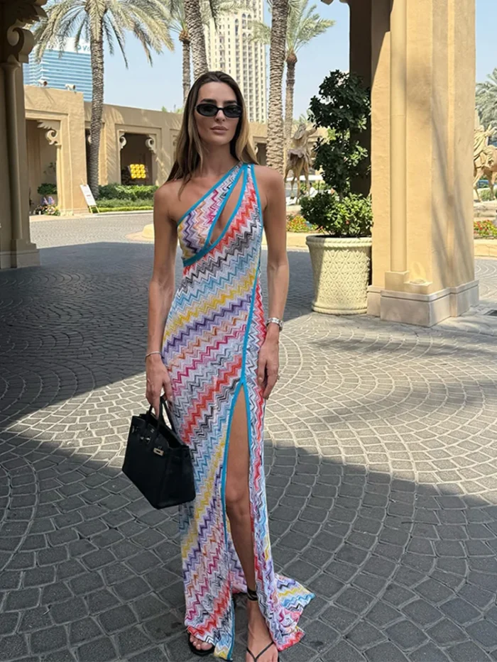 Women's Fashion Wavy Stripe - Image 3