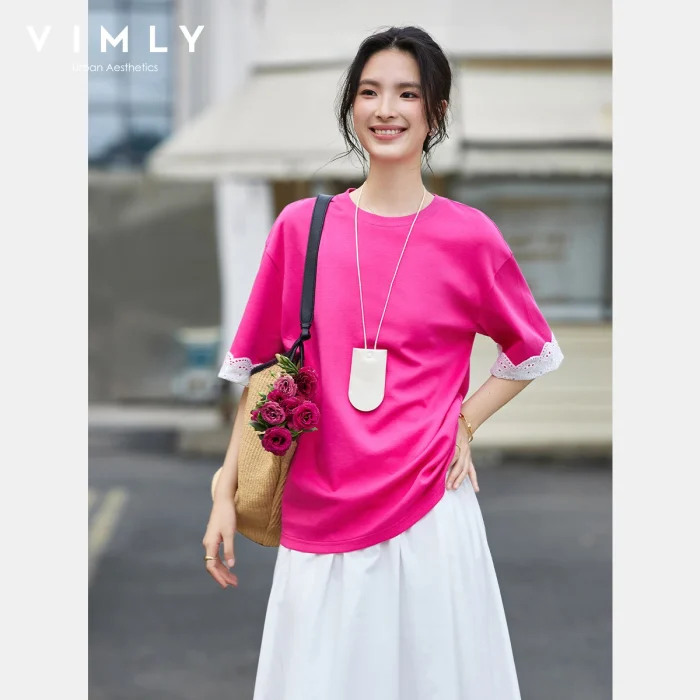 VIMLY Rose Red Half Sleeve - Image 1