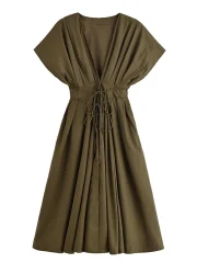 Summer Pleated A-line Midi - Image 6