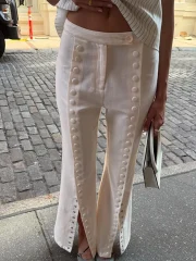 Chic Double Breasted Split - Image 2