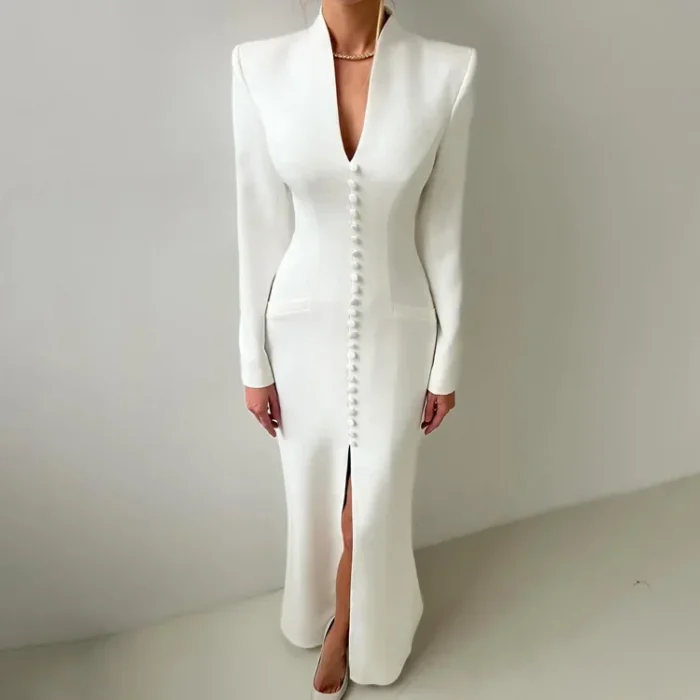 White High Split Slim - Image 6