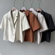 Spring Summer Short Sleeved