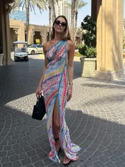 Women's Fashion Wavy Stripe
