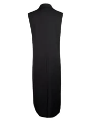 Freeacy Solid Black Sleeveless - Image 6