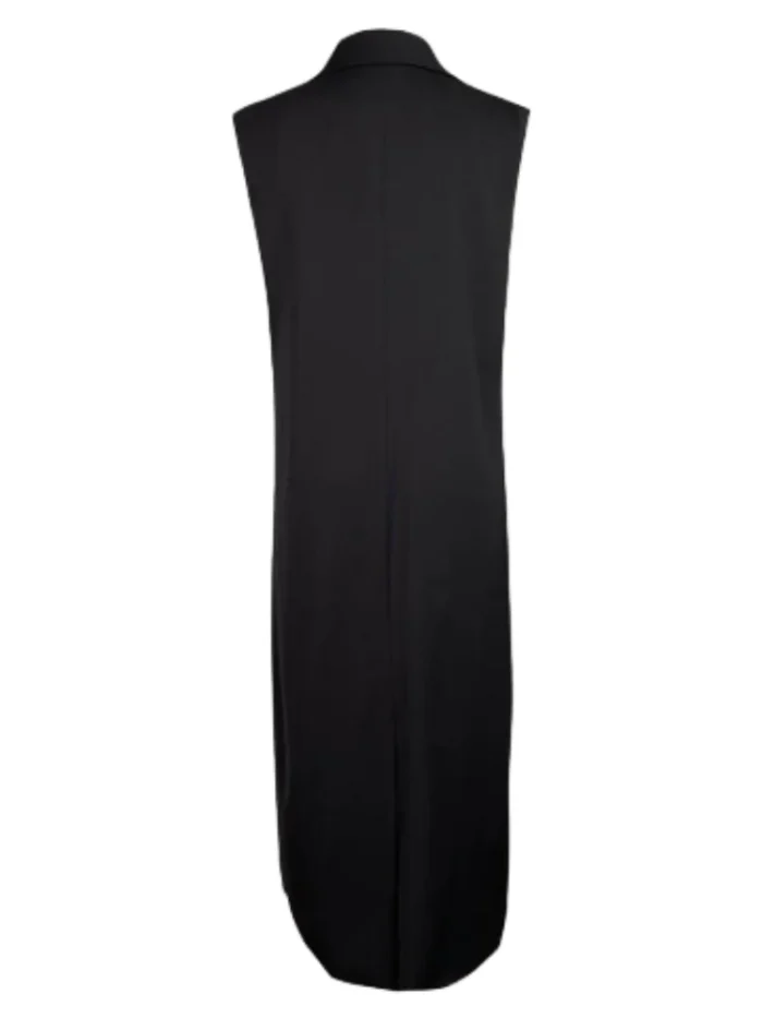 Freeacy Solid Black Sleeveless - Image 6