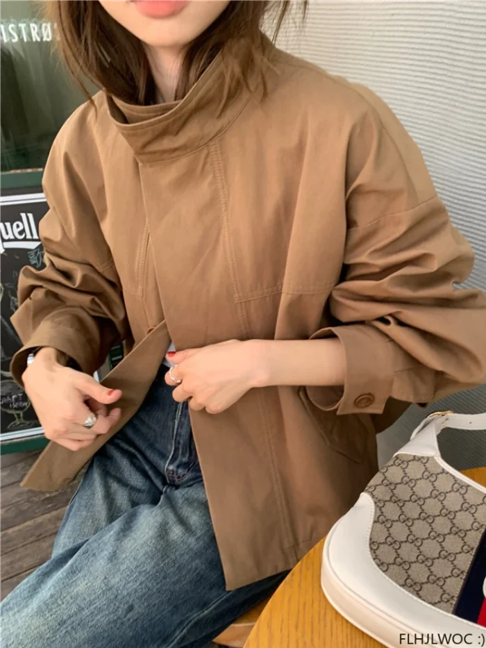 Korea Short Outerwear Woman - Image 2