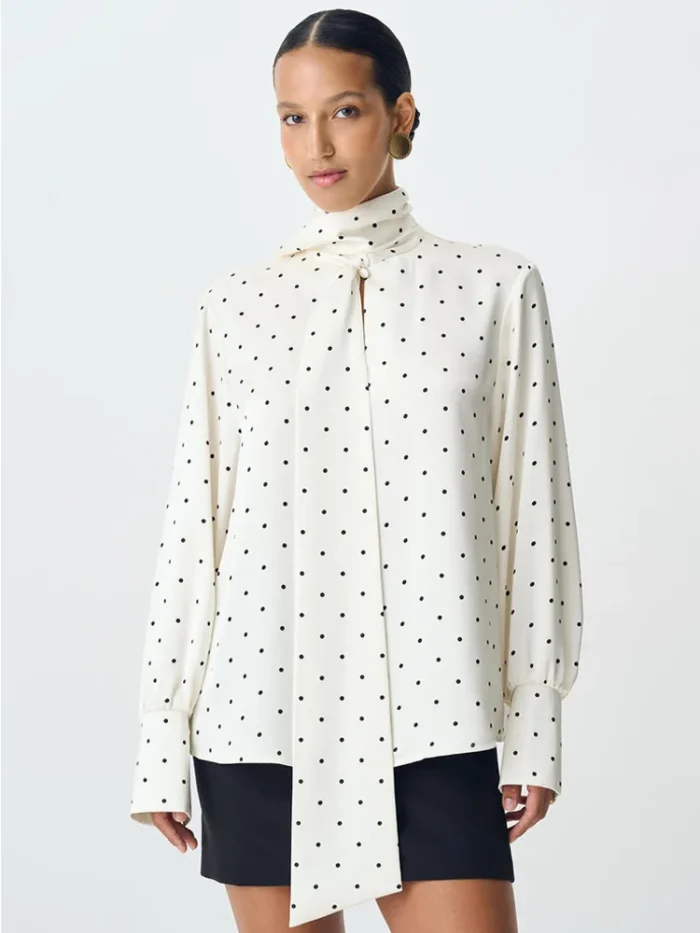 Blifanbo Polka Dot Scarf - Image 4