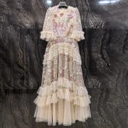 Fashion Pink Embroidered - Image 3