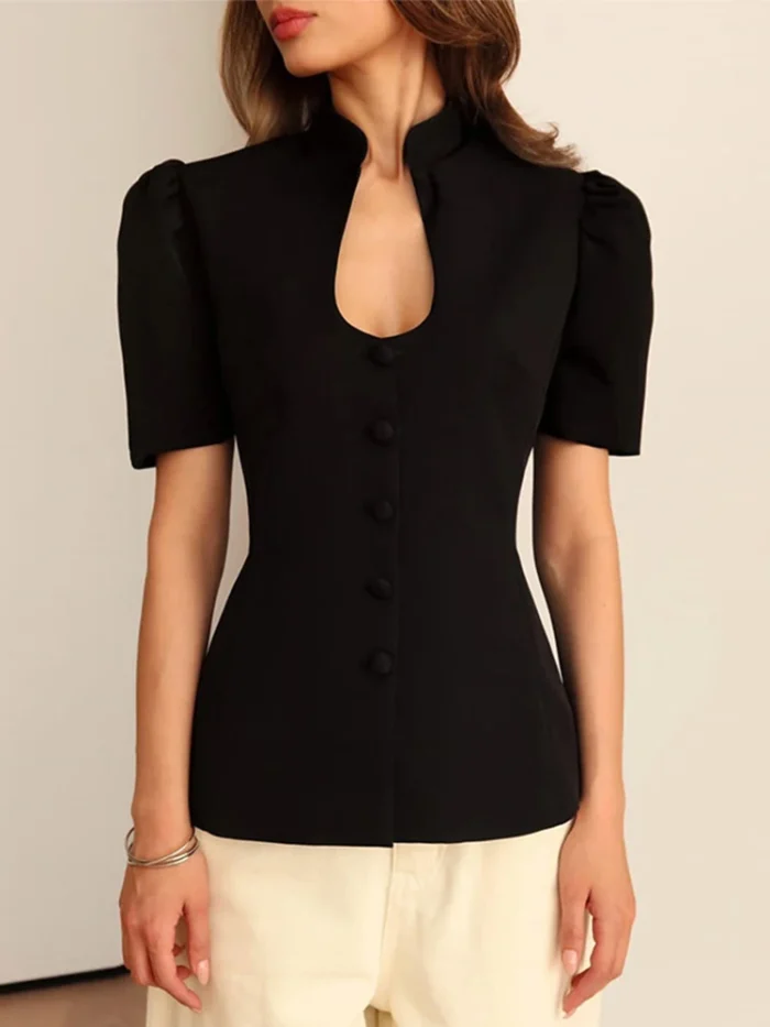 Women 's Blazer Solid - Image 3