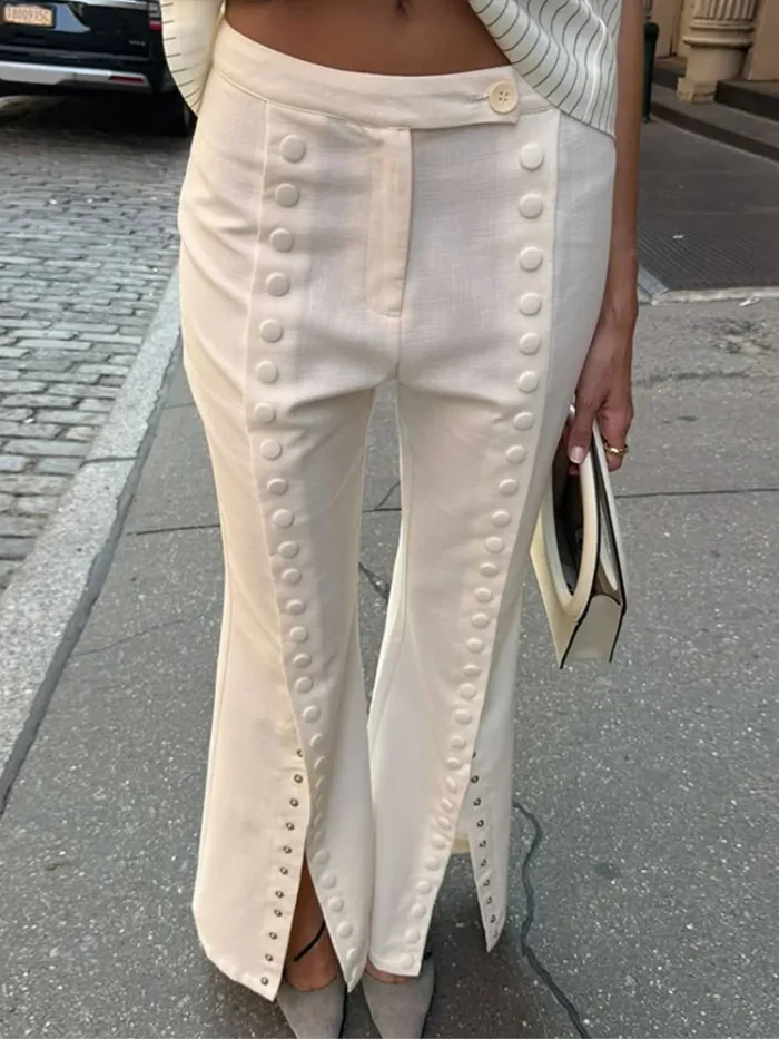Chic Double Breasted Split - Image 3