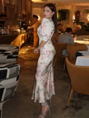 Urban Printed Pleated Long - Image 4