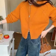Fall Winter Knitting Cropped - Image 4