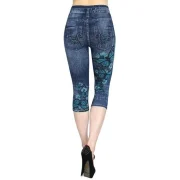 Women Plus Size Leggings Imitation - Image 5