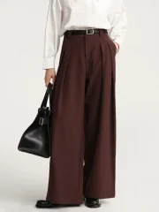 Solid Casual Trench For Women - Image 5
