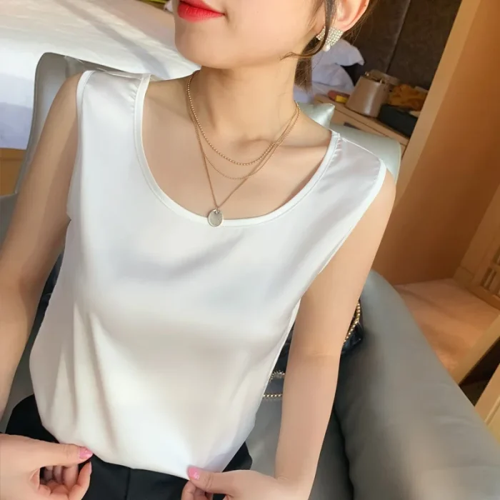 2024 New Fashion Silk Thin Short - Image 5