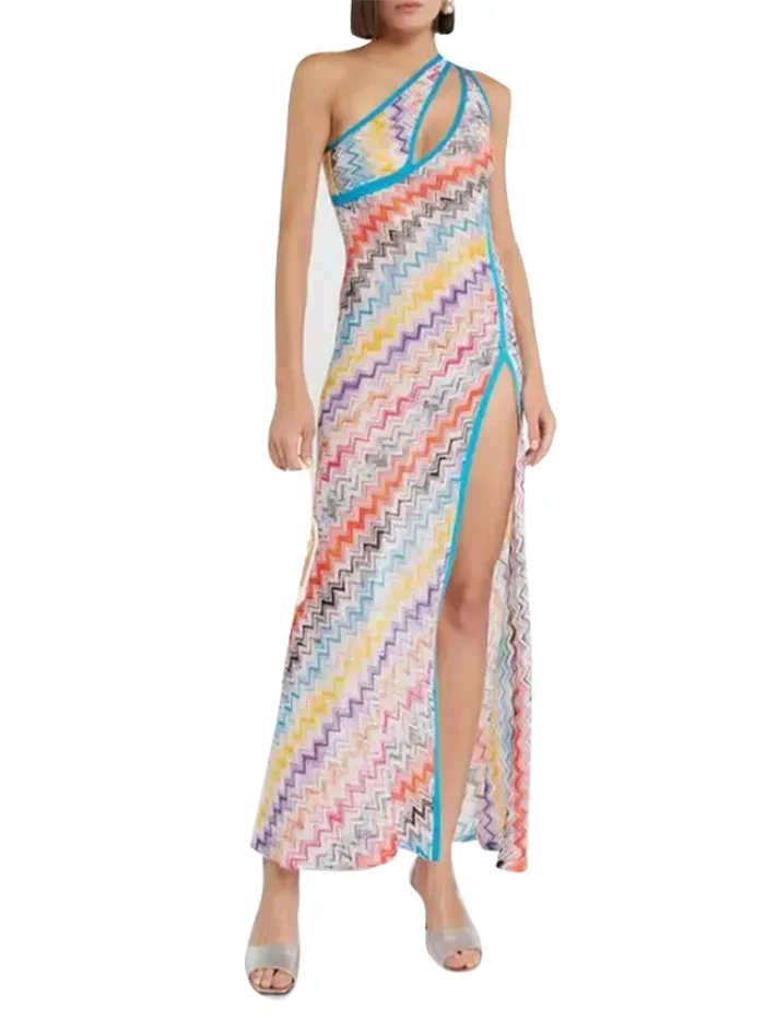 Women's Fashion Wavy Stripe - Image 5