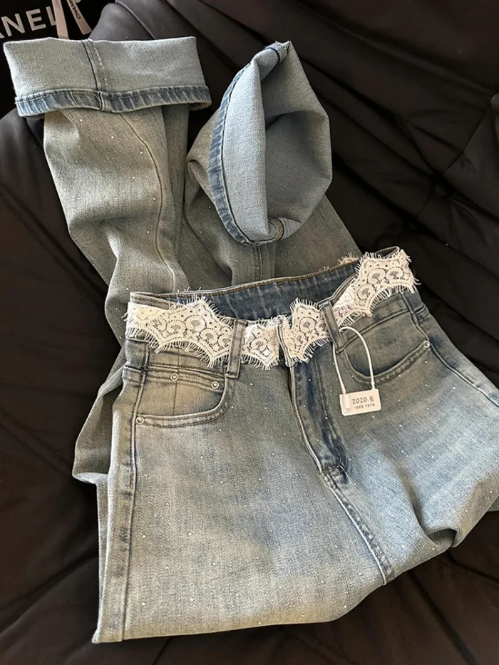 Winter Women's Denim Pants - Image 1