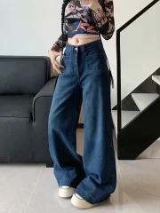Women's Retro Minimalist Style Wide Legs - Image 5