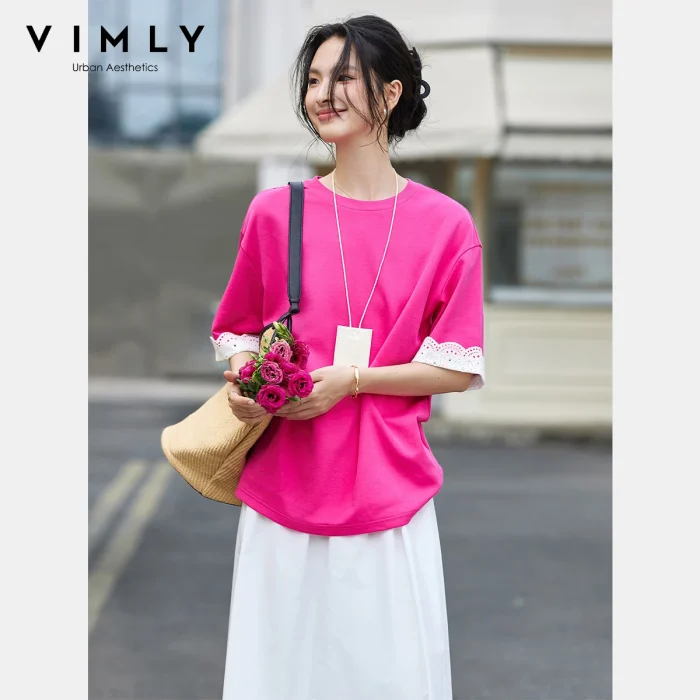 VIMLY Rose Red Half Sleeve - Image 4