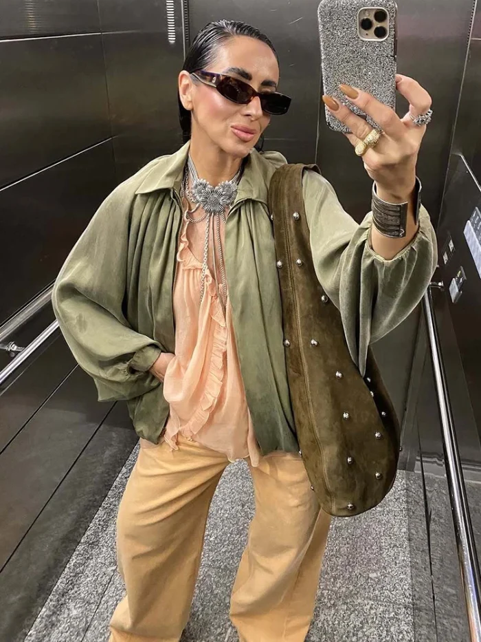 Yaphleet Women Oversize Green - Image 6